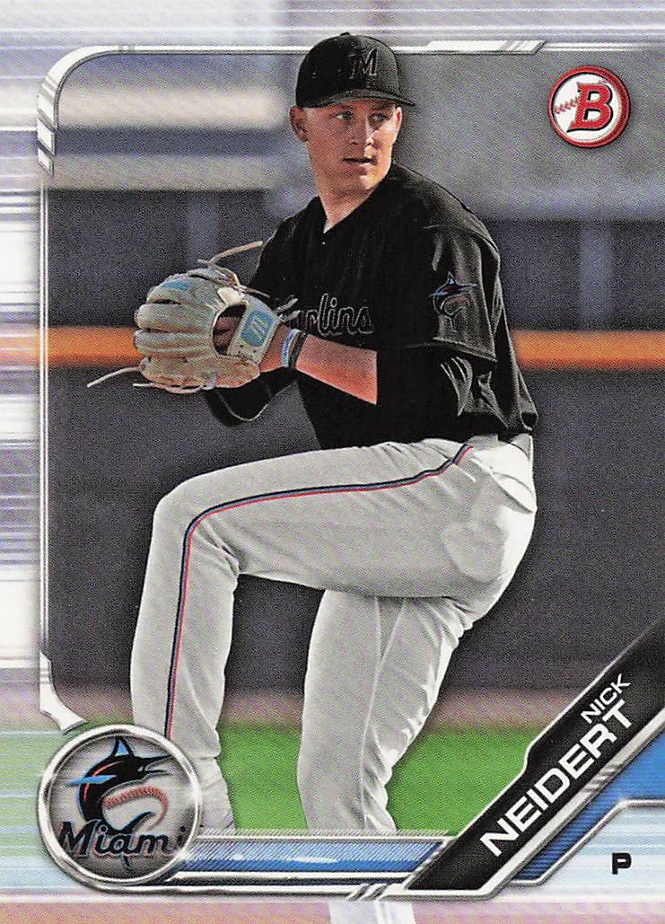 2019 Bowman Baseball Prospects Nick Neidert #BP-8