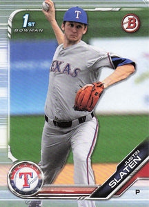 2019 Bowman Draft Baseball Justin Slaten #BD-24