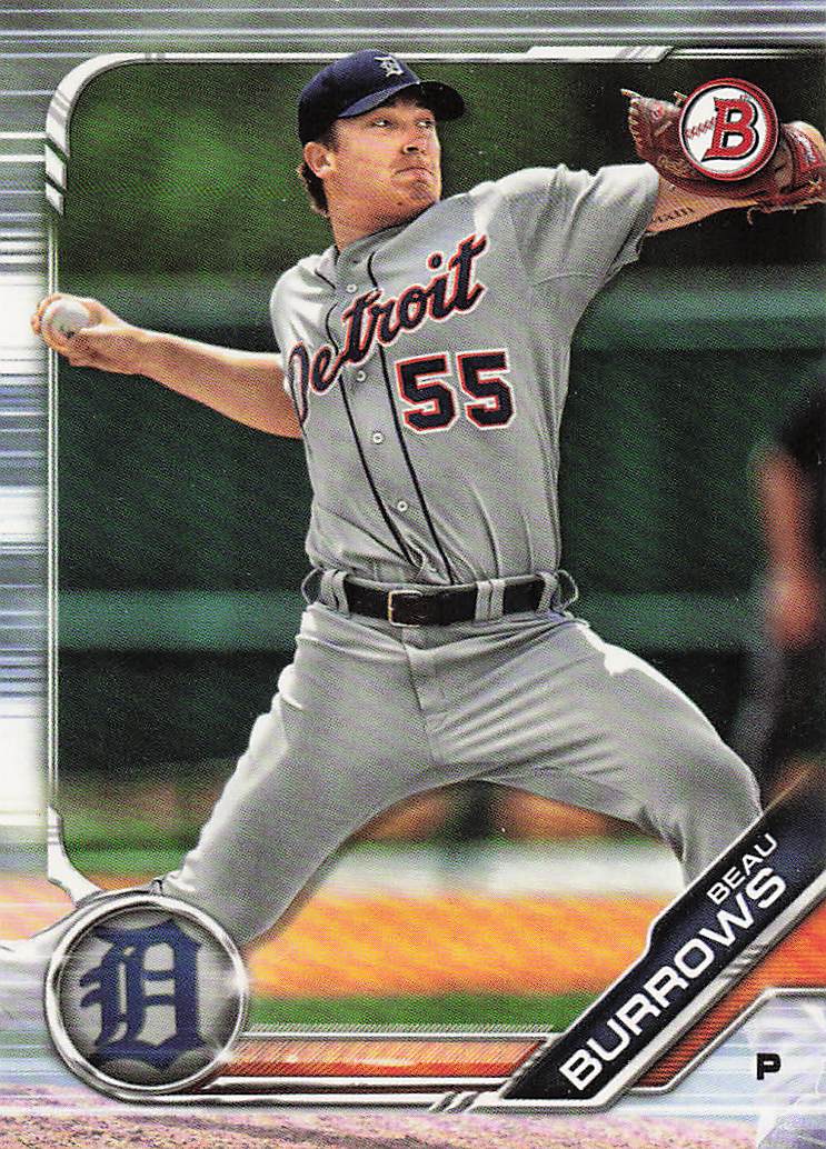 2019 Bowman Baseball Beau Burrows #BP-26