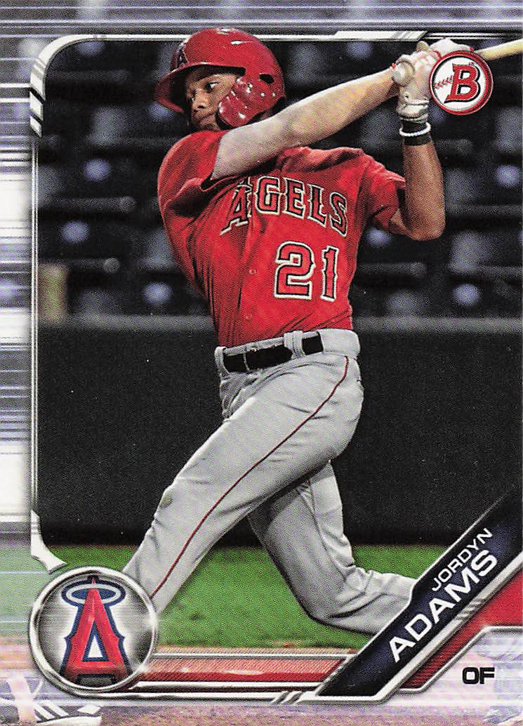 2019 Bowman Baseball Jordyn Adams #BP-42