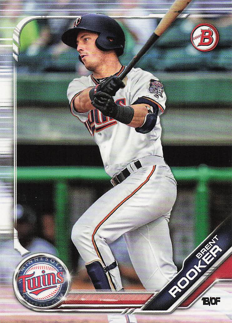 2019 Bowman Baseball Prospects Brent Rooker #BP-45