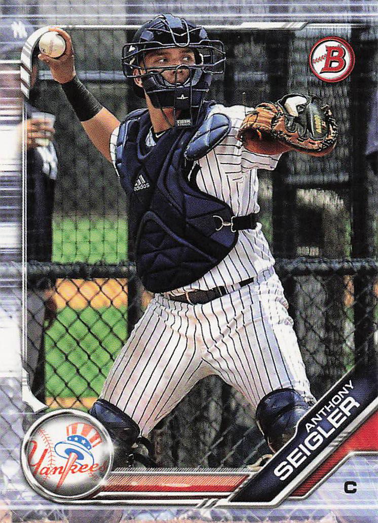 2019 Bowman Baseball Prospects Anthony Seigler #BP-46