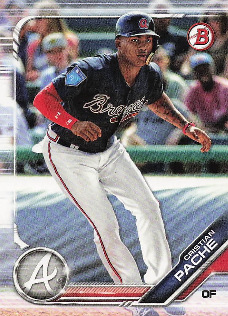 2019 Bowman Baseball Prospects Cristian Pache #BP-62