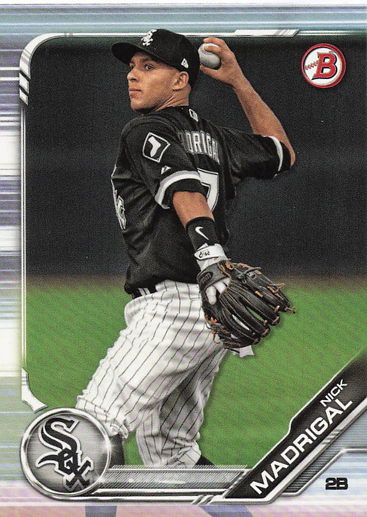 2019 Bowman Baseball Nick Madrigal #BP-63