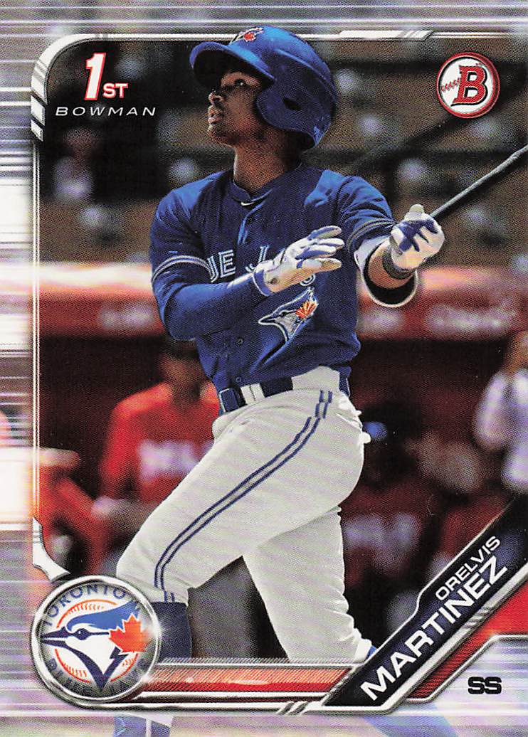 2019 Bowman Baseball Prospects Orelvis Martinez #BP-69