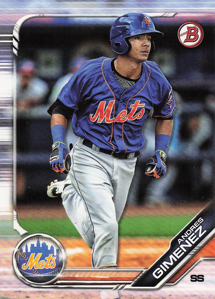 2019 Bowman Baseball Prospects Andres Gimenez #BP-77