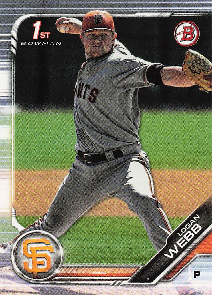 2019 Bowman Baseball Logan Webb #BP-79