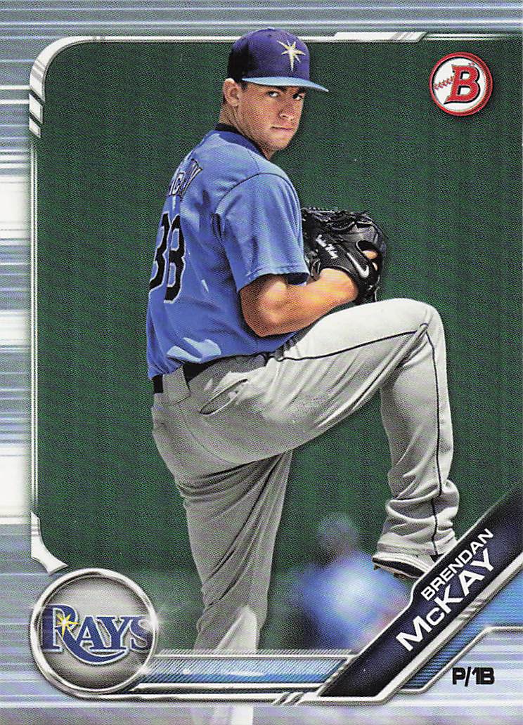 2019 Bowman Baseball Brendan McKay #BP-105