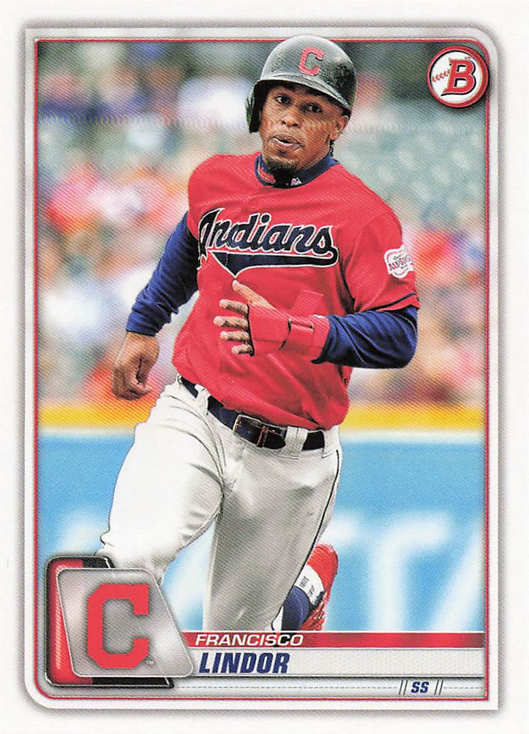2020 Bowman Baseball Francisco Lindor #4