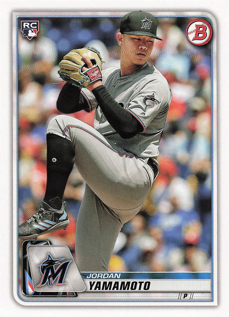 2020 Bowman Baseball Jordan Yamamoto #6 Rookie