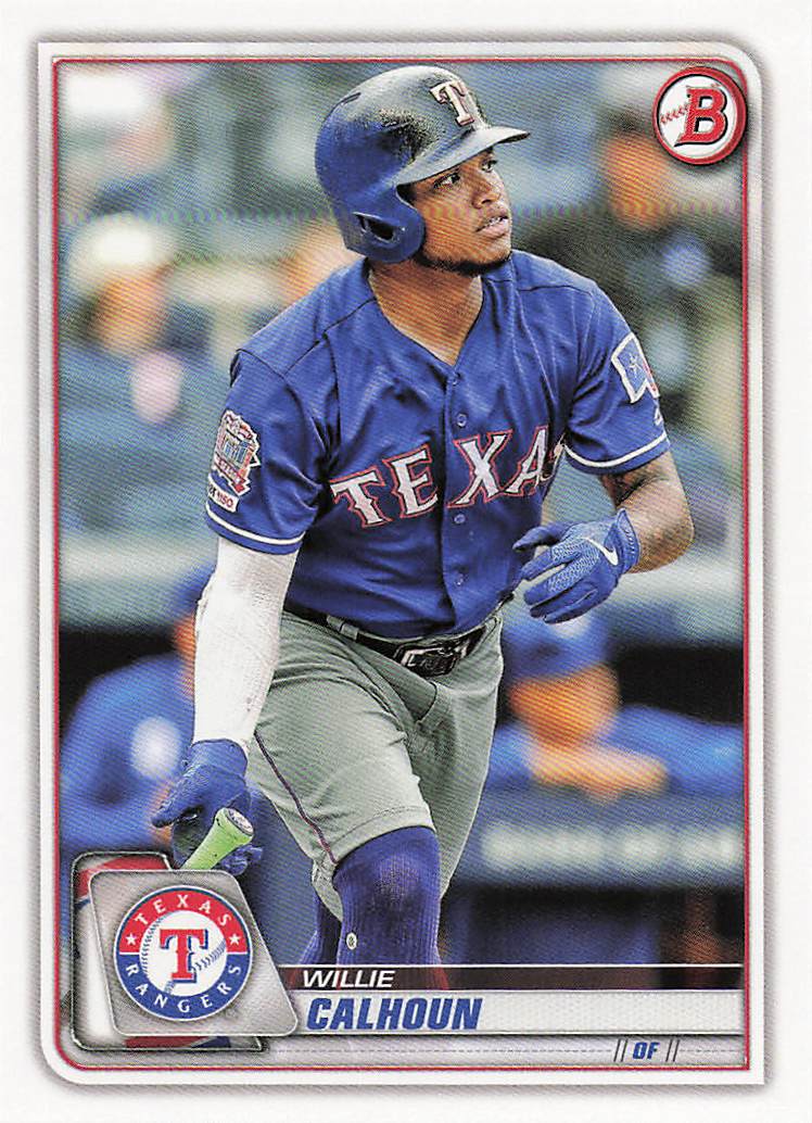 2020 Bowman Baseball Willie Calhoun #14