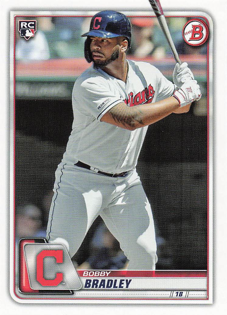 2020 Bowman Baseball Bobby Bradley #20 Rookie