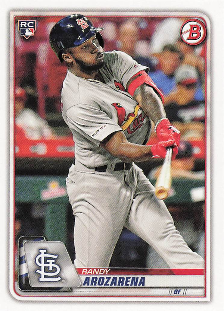 2020 Bowman Baseball Randy Arozarena #24 Rookie