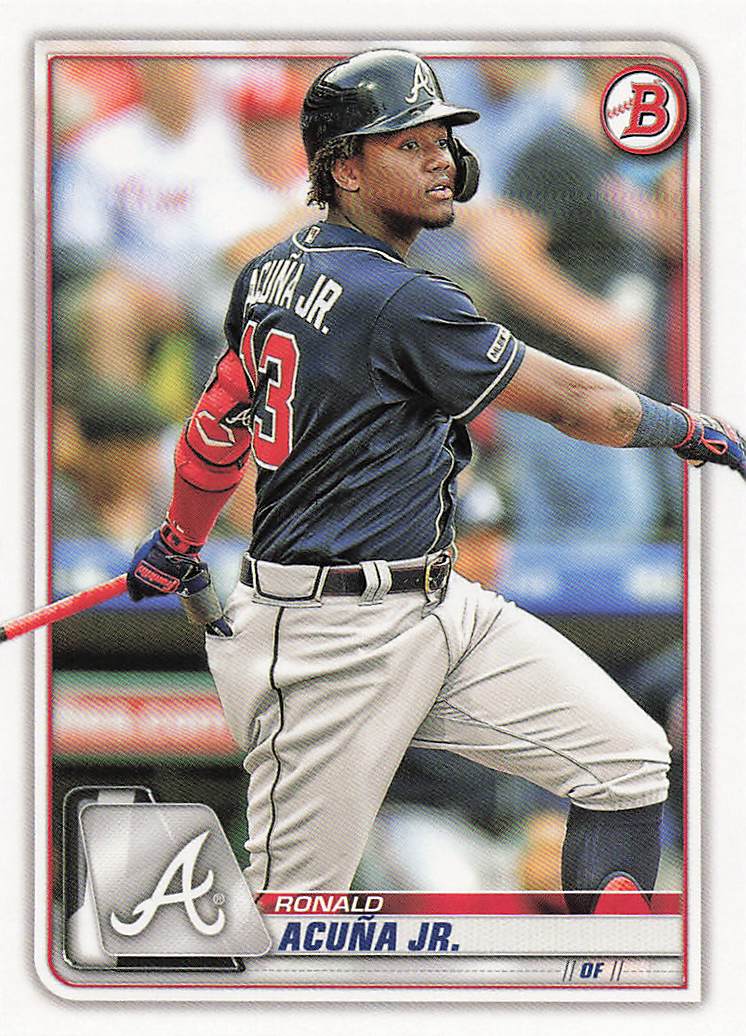 2020 Bowman Baseball Ronald Acuña Jr. #27
