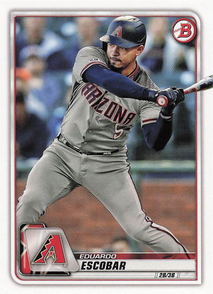 2020 Bowman Baseball Eduardo Escobar #29