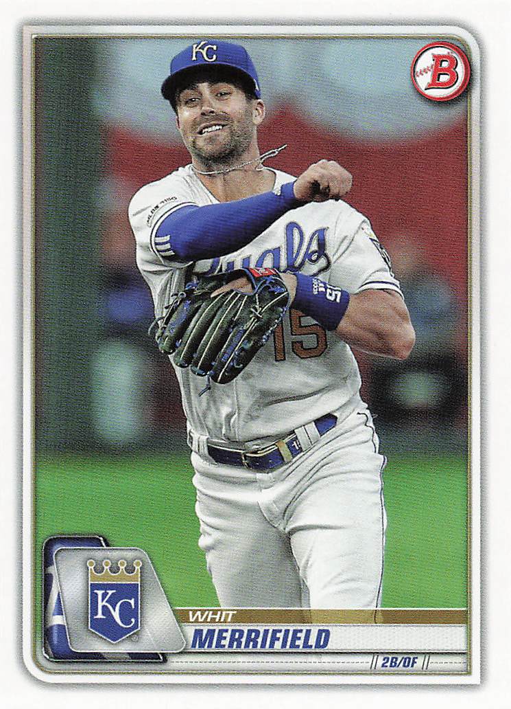 2020 Bowman Baseball Whit Merrifield #37