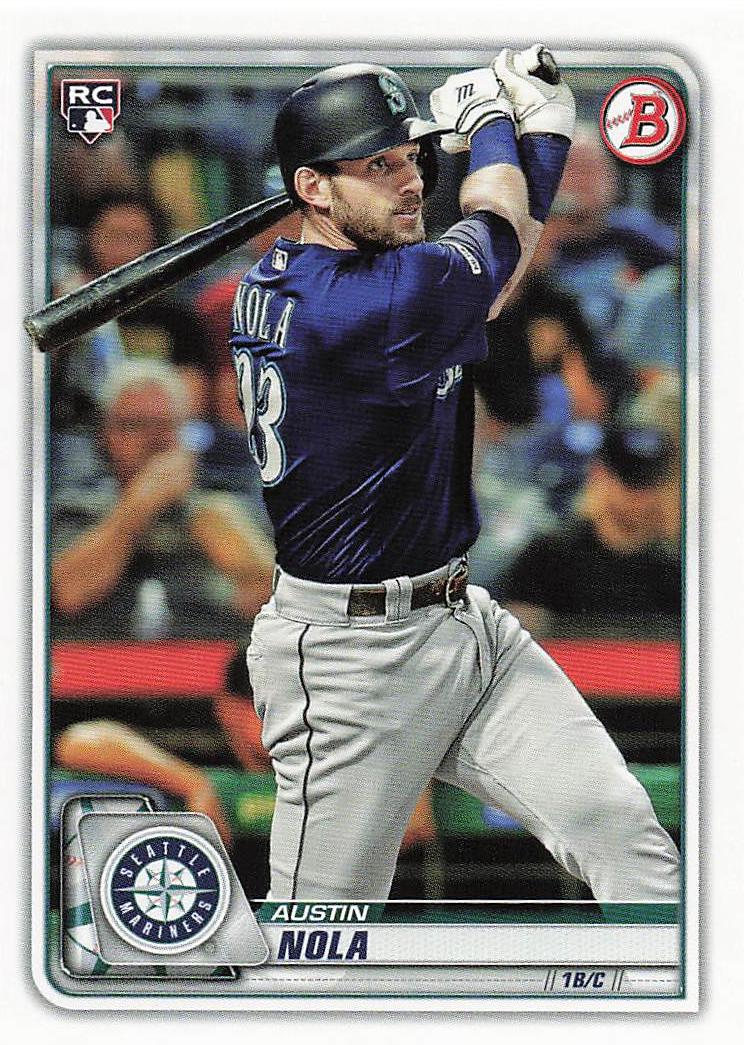 2020 Bowman Baseball Austin Nola #46 Rookie