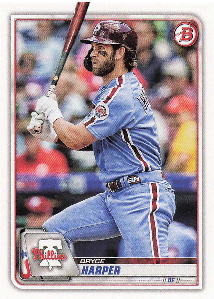 2020 Bowman Baseball Bryce Harper #54