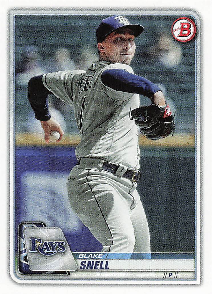 2020 Bowman Baseball Blake Snell #68