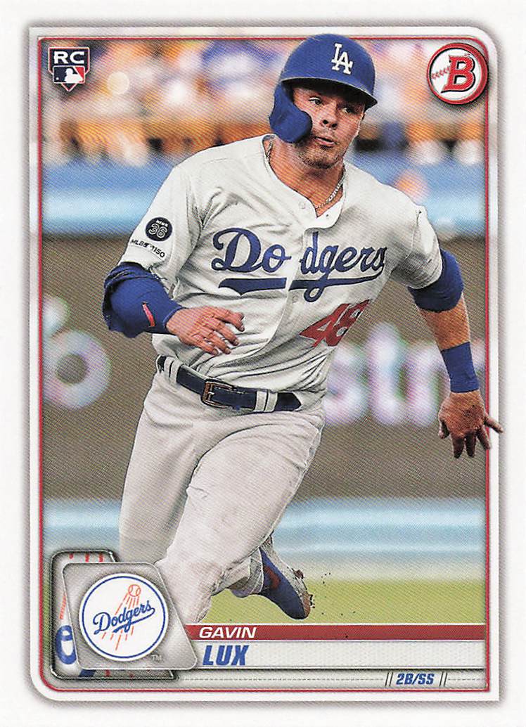 2020 Bowman Baseball Gavin Lux #71 Rookie