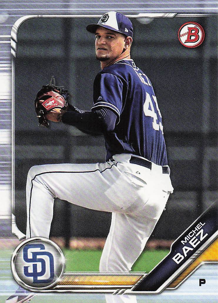 2019 Bowman Baseball Prospects Michel Baez #BP-106