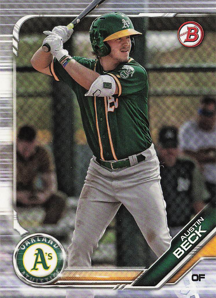 2019 Bowman Baseball Austin Beck #BP-141