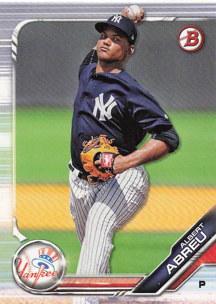 2019 Bowman Baseball Prospects Albert Abreu #BP-147