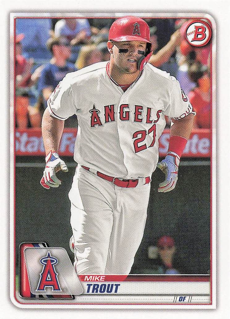 2020 Bowman Baseball Mike Trout #1