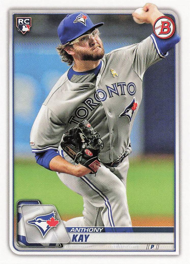 2020 Bowman Baseball Anthony Kay #17 Rookie