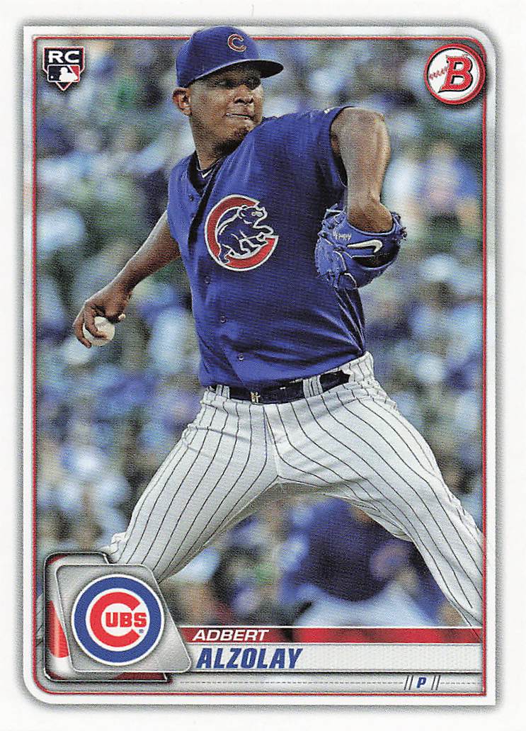 2020 Bowman Baseball Adbert Alzolay #19 Rookie