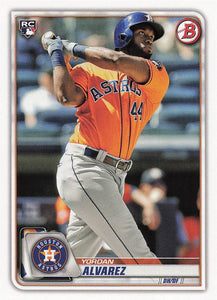 2020 Bowman Baseball Yordan Alvarez #25 Rookie