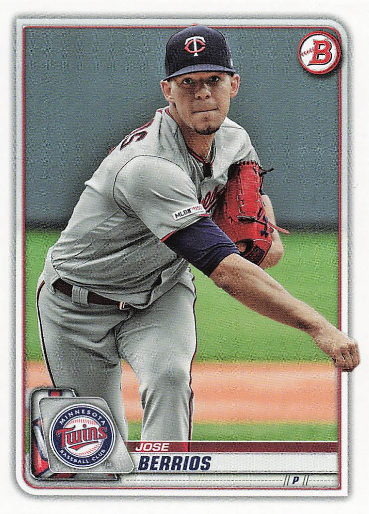 2020 Bowman Baseball Jose Berrios #32