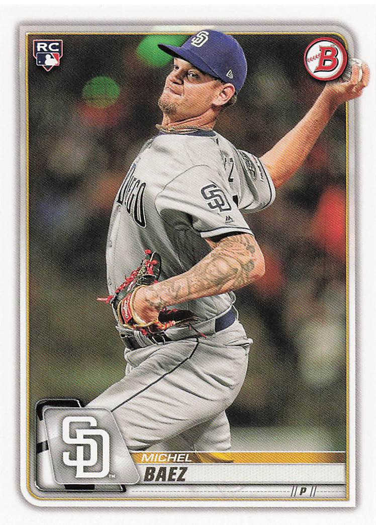 2020 Bowman Baseball Michel Baez #42 Rookie