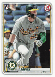 2020 Bowman Baseball Seth Brown #44 Rookie