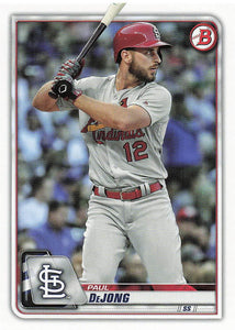 2020 Bowman Baseball Paul DeJong #55