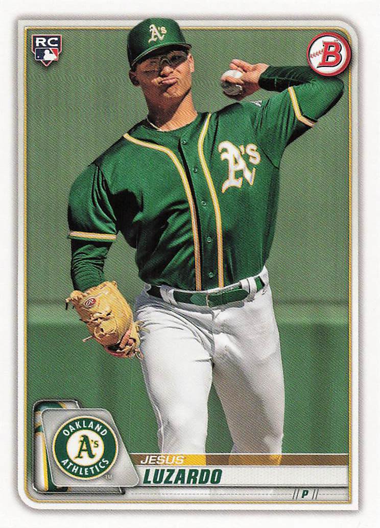2020 Bowman Baseball Jesus Luzardo #61 Rookie