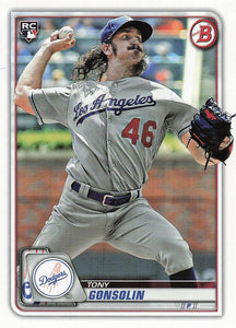 2020 Bowman Baseball Tony Gonsolin #63 Rookie