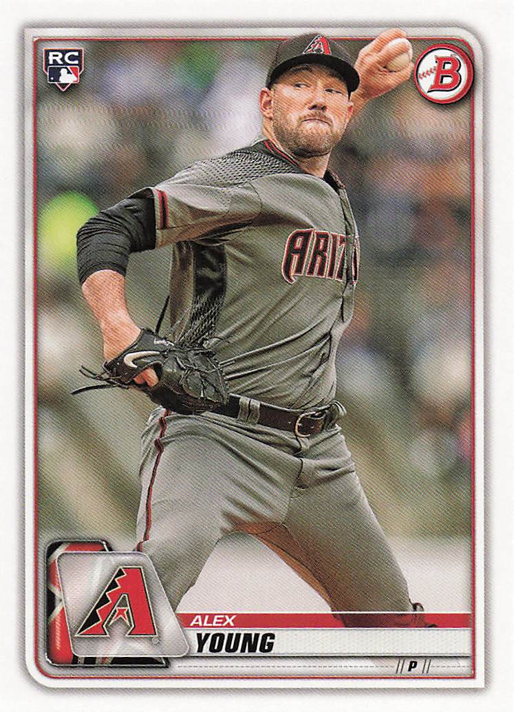 2020 Bowman Baseball Alex Young #69 Rookie
