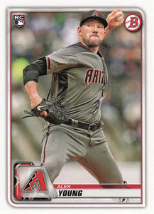 2020 Bowman Baseball Alex Young #69 Rookie