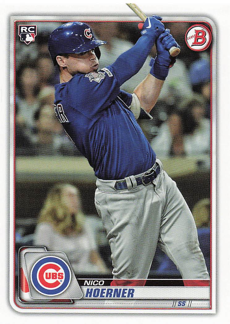 2020 Bowman Baseball Nico Hoerner #72 Rookie