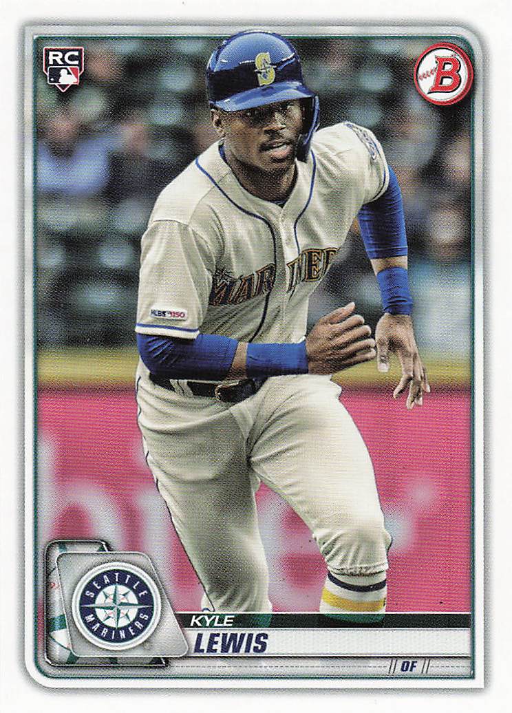 2020 Bowman Baseball Kyle Lewis #78 Rookie