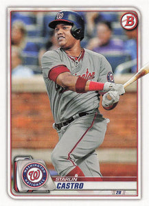 2020 Bowman Baseball Starlin Castro #84