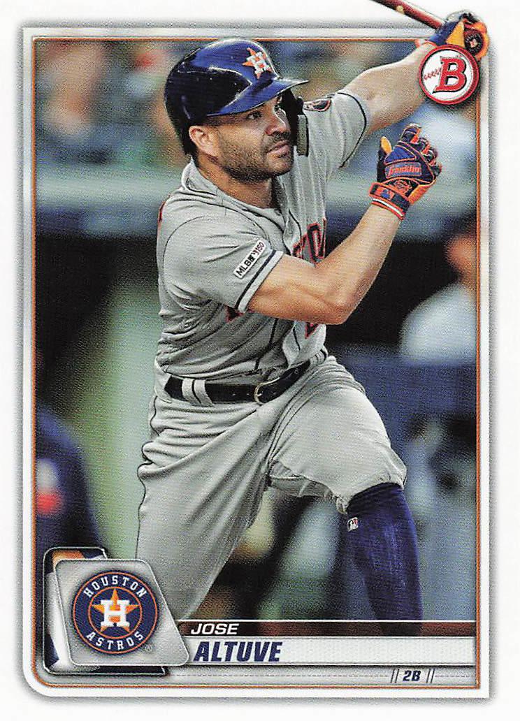 2020 Bowman Baseball Jose Altuve #88