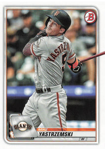2020 Bowman Baseball Mike Yastrzemski #92