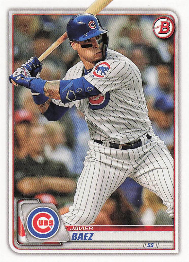2020 Bowman Baseball Javier Baez #99
