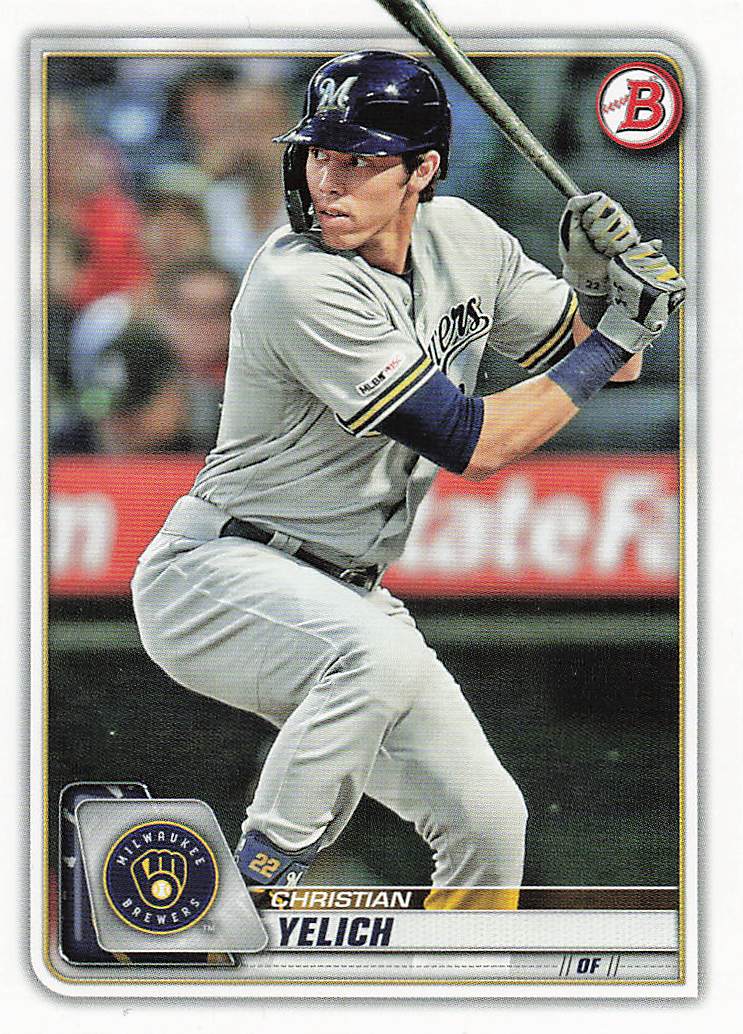 2020 Bowman Baseball Christian Yelich #100