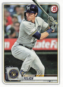 2020 Bowman Baseball Christian Yelich #100