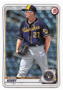2020 Bowman Draft Baseball Aaron Ashby #BD-186