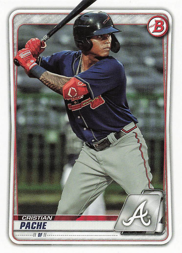 2020 Bowman Baseball Prospects Cristian Pache #BP-5
