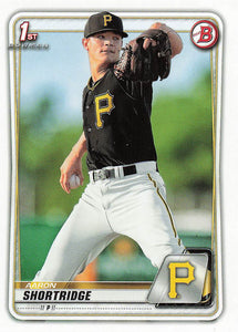 2020 Bowman Baseball Aaron Shortridge #BP-9